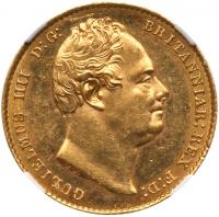 William IV (1830-37), Gold Sovereign, 1832