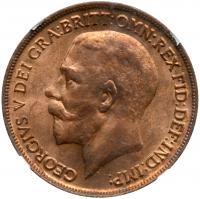 George V (1910-36), Bronze Penny, 1918 KN