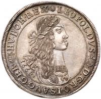 Leopold I (1657-1705). Silver Taler, 1668-KB