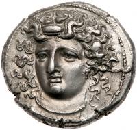 Thessaly, Larissa. Silver Stater (11.90 g), ca. 356-342 BC Nearly Mint State