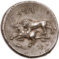 Cilicia, Tarsos. Mazaios. Silver Stater (10.76 g), Satrap of Cilicia, 361/0-334 BC