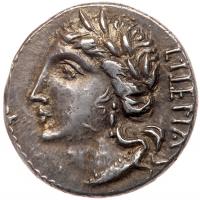 Social War. Marsic Confederation. Silver Denarius (3.83 g), 90-88 BC