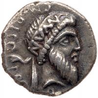 Cn. Pompeius Magnus. Silver Denarius (3.78 g), 49 BC