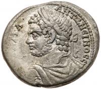 Caracalla. BI Tetradrachm (11.49 g), AD 198-217 VF