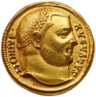 Licinius I. Gold Aureus (5.29 g), AD 308-324