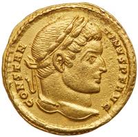 Constantine I. Gold Solidus (4.35 g), AD 307/10-337