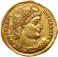 Constantine I. Gold Solidus (4.47 g), AD 307/10-337