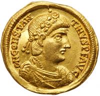 Constantine III. Gold Solidus (4.46 g), AD 407-411