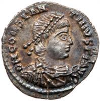 Constantine III. Silver Siliqua (1.47 g), AD 407-411 EF