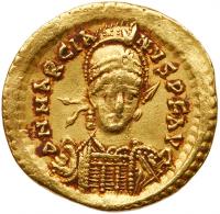 Marcian. Gold Solidus (4.48 g), AD 450-457