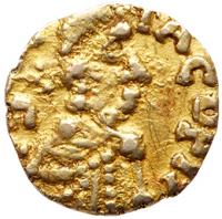 Merovingians, Gizia. Gold Tremissis (1.18 g), ca. 600-750 VF