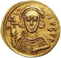 Lombards. Interregnum. Gold Solidus (4.00 g), ca. 758 EF