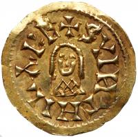 Spain-Visigoths. Suinthila. Gold Tremissis (1.42 g), 621-631