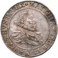 Matthias (1612-1619). Silver Taler, 1614