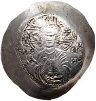 Michael I Angelus. Silver Aspron Trachy (3.54 g), ca. 1204