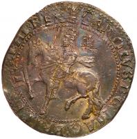 Charles I (1625-1649). Silver Halfcrown, 1642, Oxford Mint