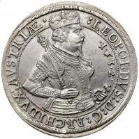 Archduke Leopold V (1619-1632). Taler, 1632, 28.0g. Hall.