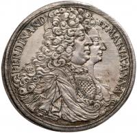 Schwarzenberg-Stefansberg. Ferdinand Wilhelm Eusebius (1683-1703). Silver Taler, 1696 MIM