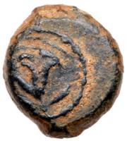 John Hyrcanus I (Yehohanan), 134-104 BCE. AE Half-Prutah (0.86 g) - 2