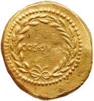 Julius Caesar. Gold Aureus (8.09 g), 44 BC - 2