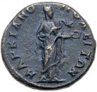 Diadumenian. Ã 21 mm (5.84 g), as Caesar, AD 217-218 VF - 2