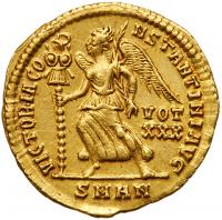 Constantine I. Gold Solidus (4.47 g), AD 307/10-337 - 2
