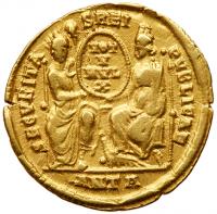 Jovian. Gold Solidus (4.35 g), AD 363-364 - 2