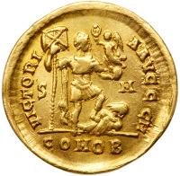 Theodosius I. Gold Solidus (4.30 g), AD 379-395 - 2