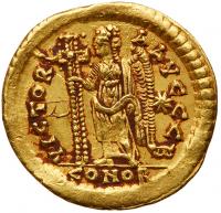 Marcian. Gold Solidus (4.48 g), AD 450-457 - 2