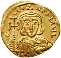 Constantine V Copronymus. Gold Solidus (4.42 g), 741-775 - 2