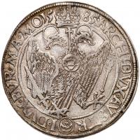 Rudolph II, (1576-1612). Silver Taler, 1585 - 2