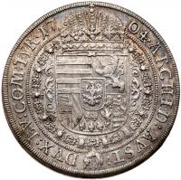 Leopold I (1657-1705). Silver Taler,1704/3 - 2