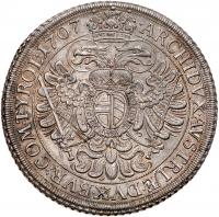 Joseph I (1705-1711). Silver Taler, 1707-IMH - 2