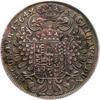 Austria. Taler, 1764 (Hall) PCGS About Unc - 2