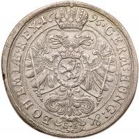 WITHDRAWN - Bohemia. Leopold I (1657-1705). Silver Taler, 1696-GE PCGS EF45 - 2