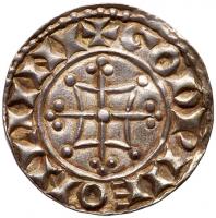 William I, (1066-87), Silver Penny, two stars type (1074-77?), London Mint, moneyer Godwine - 2