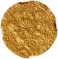 Edward IV, first reign (1461-70), Gold "Rose" Ryal of ten shillings, light coinage (1465-70) - 2