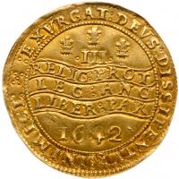 Charles I (1625-49), Gold Triple-Unite of three Pounds, 1642 - 2