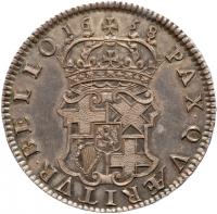 Oliver Cromwell (d.1658), Silver Halfcrown, 1658 - 2