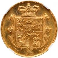 William IV (1830-37), Gold Sovereign, 1832 - 2