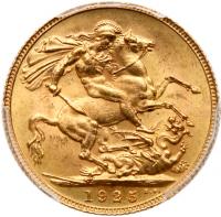 George V (1910-36), Gold Sovereign, 1925 - 2