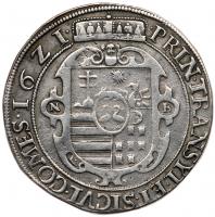 Gabriel Bethlen (1613-1629). Silver Taler/TallÃ©r, 1621 NB. NagybÃ¡nya/ Neustadt. - 2