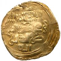 Great Mongols. Anonymous, ca. 1220s-1250 AD. Gold Dinar, Bukhara (?), nd, 3.38g. - 2