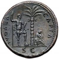 WITHDRAWN - Vespasian. AE Sestertius (24.12 g), AD 69-79 Superb EF - 2