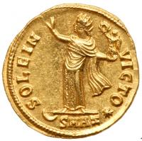 Maximinus II Daza, Gold Aureus (5.32g), AD 309-313 EF - 2