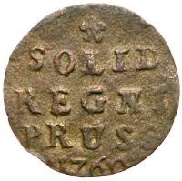 Solidus 1760. KÃ¶nigsberg. - 2