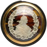 Catherine the Great. Lacquer box.