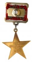 Hero of the Socialist Labor Gold Star. Award # 15126 - 2