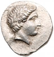 Paeonian Kingdom. Patraos. Silver Tetradrachm (13.00 g), 335-315 BC EF