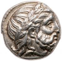 Macedonian Kingdom. Phillip II. Silver Tetradrachm (14.36 g), 359-336 BC EF